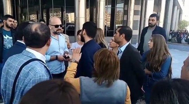 Amirine 'çete' diyen Aydeniz'e polisten tokat gibi cevap