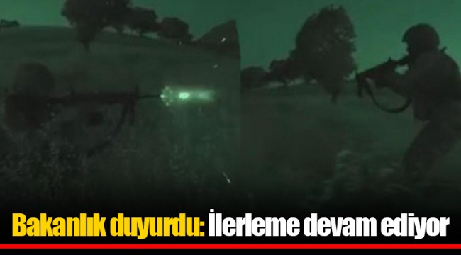 Bakanlık duyurdu: İlerleme devam ediyor