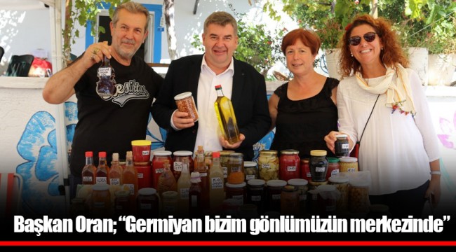 Başkan Oran; “Germiyan bizim gönlümüzün merkezinde”