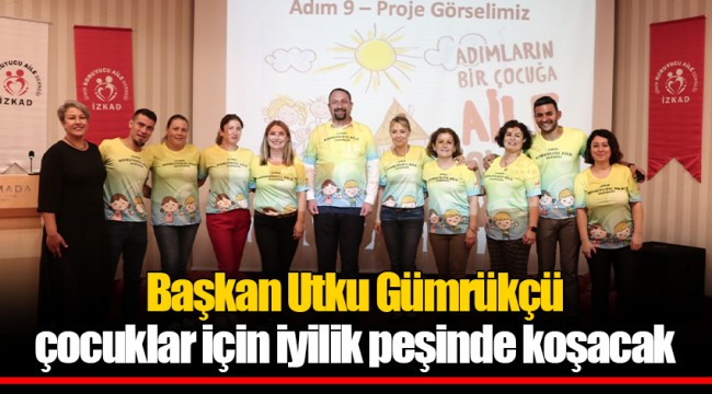 Başkan Utku Gümrükçü çocuklar için iyilik peşinde koşacak