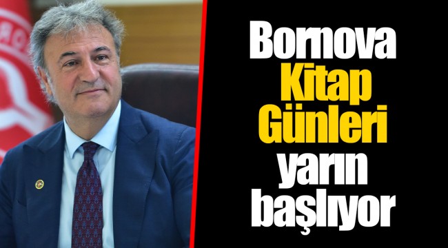 Bornova Kitap Günleri yarın başlıyor