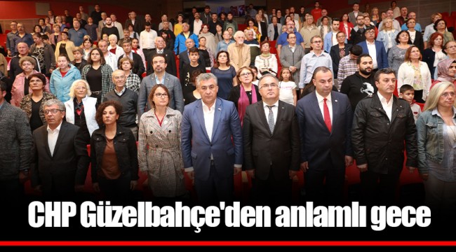 CHP Güzelbahçe'den anlamlı gece