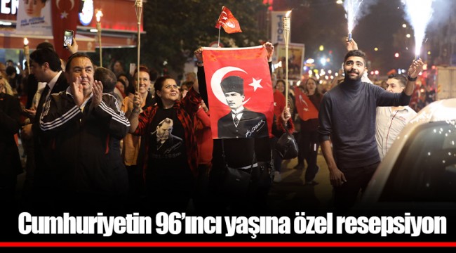 Cumhuriyetin 96’ıncı yaşına özel resepsiyon 