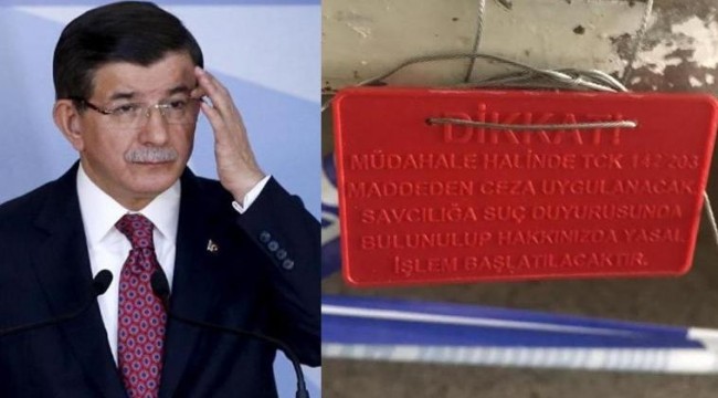 Davutoğlu’nun yeni partisinin İstanbul’daki merkezi mühürlendi