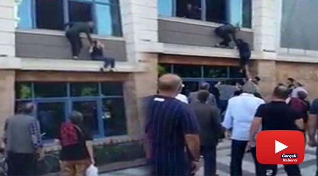 Deprem oldu sanıp camdan atlamaya kalkıştı