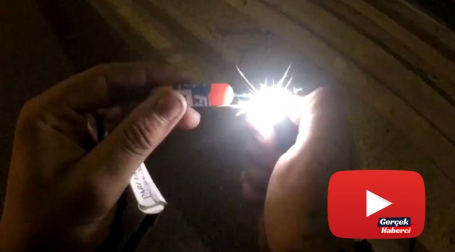E-5 karayolunda motosikletli gencin trafikte attığı torpil otobüsün altında patladı