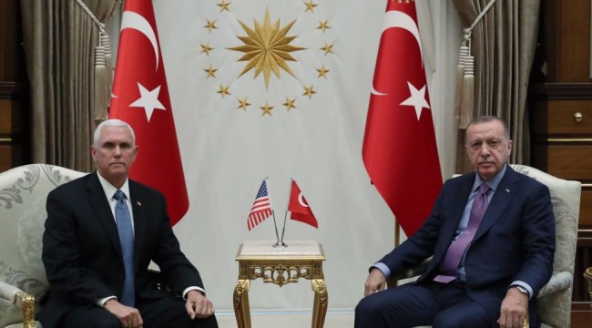 Erdoğan-Pence görüşmesi sona erdi