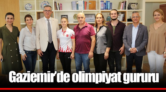 Gaziemir'de olimpiyat gururu