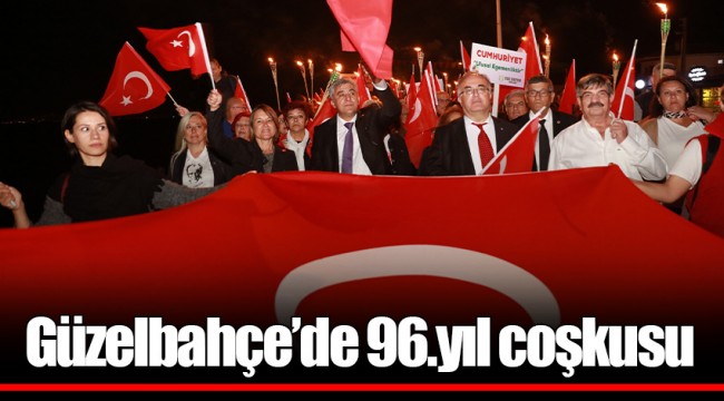 Güzelbahçe’de 96.yıl coşkusu