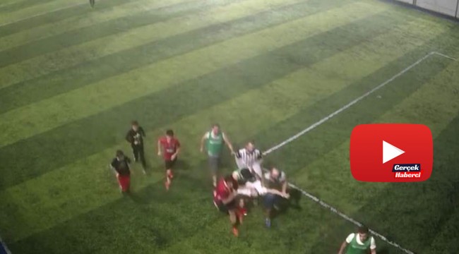 Halı sahada kalp krizi geçiren adam öldü