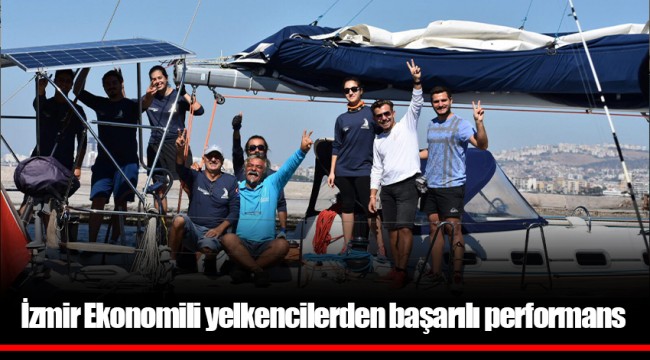 İzmir Ekonomili yelkencilerden başarılı performans
