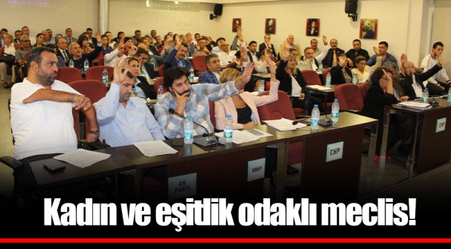 Kadın ve eşitlik odaklı meclis!