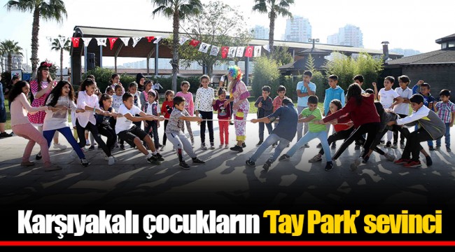 Karşıyakalı çocukların ‘Tay Park’ sevinci