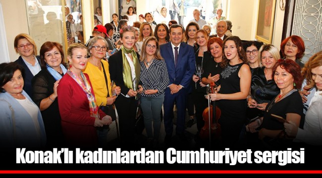 Konak’lı kadınlardan Cumhuriyet sergisi