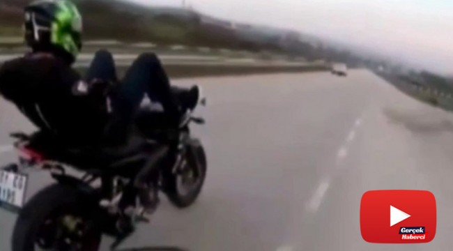 Köprülerde 'makas' atarak terör estirdiler