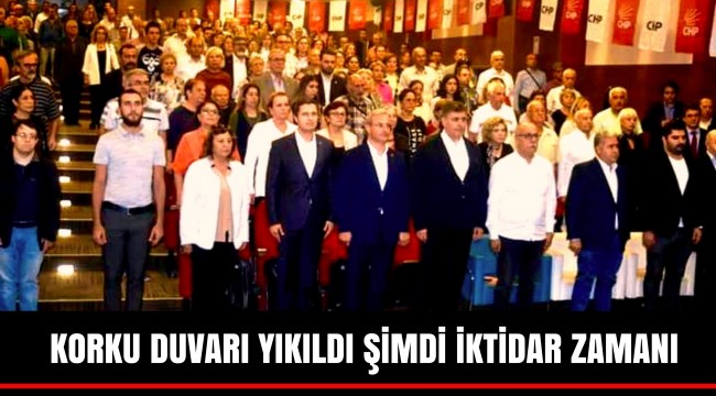 KORKU DUVARI YIKILDI ŞİMDİ İKTİDAR ZAMANI