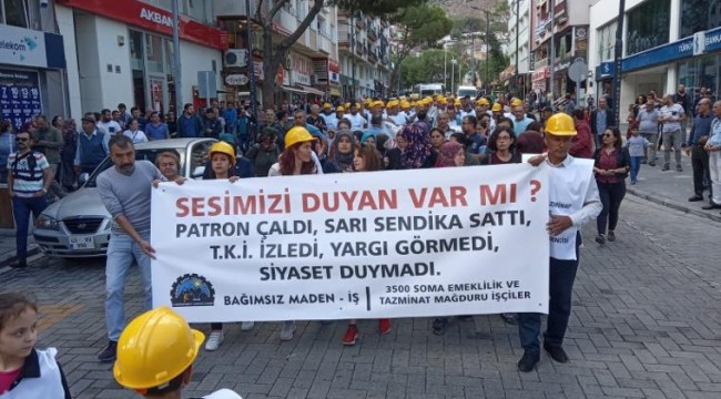 Madenciler hakları için Ankara'ya yürüyor