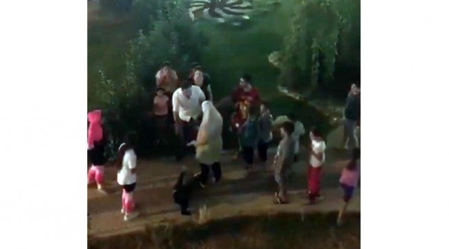 Mersin'de Ürdünlü çocuğa tokat atan zanlı gözaltında