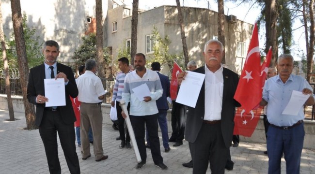 Muhtarlar, Barış Pınarı Harekatı'na katılmak için dilekçe verdi