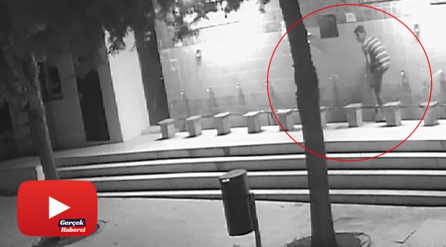 Okul ve camilerin musluklarını tekmeleyerek kırıp çaldı