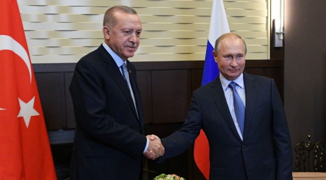 Putin'le Erdoğan, Suriye'nin kuzeyini görüşmek için Soçi'de bir araya geldi: Görüşme 6 saattir devam ediyor