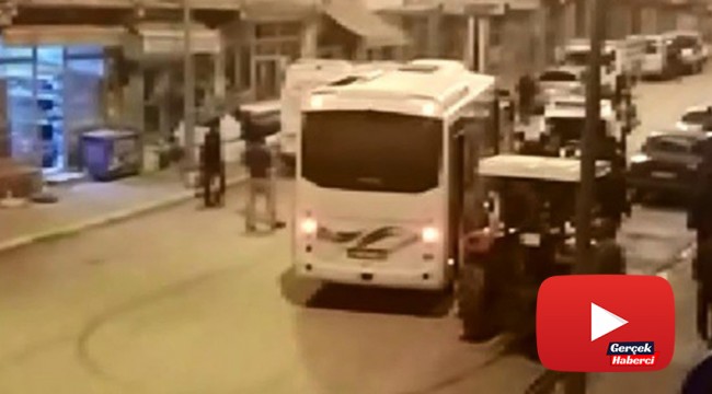 Samanlığına inek giren şahıs cinnet getirdi