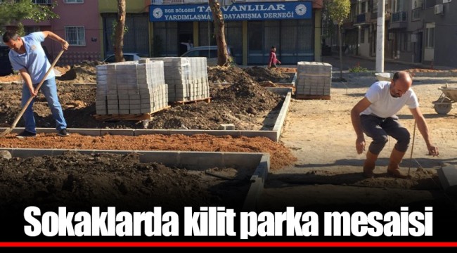 Sokaklarda kilit parka mesaisi