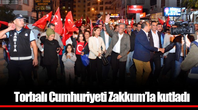 Torbalı’da Cumhuriyet coşkusu