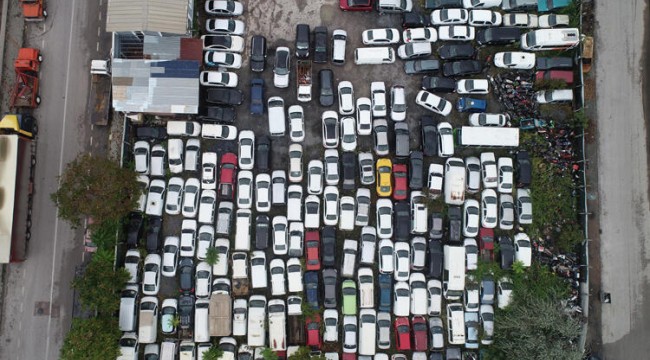 Yer Kocaeli... '500 milyon TL değerinde araç atıl durumda'