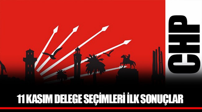 11 KASIM DELEGE SEÇİMLERİ İLK SONUÇLAR