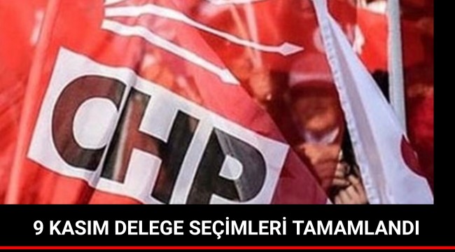 9 KASIM DELEGE SEÇİMLERİ TAMAMLANDI