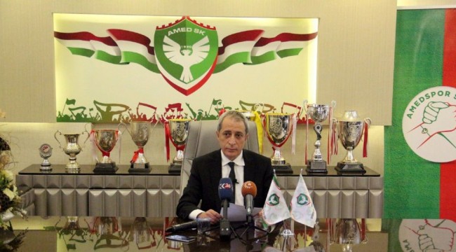 Amedspor’dan Soylu’ya yanıt: Beyanları sorumlu ve sorunlu buluyoruz