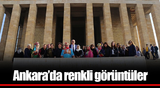 Ankara’da renkli görüntüler