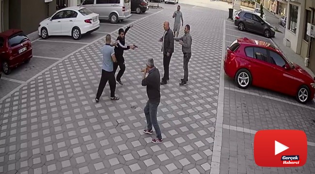 Apartman sakini kapıcıyı böyle vurdu!