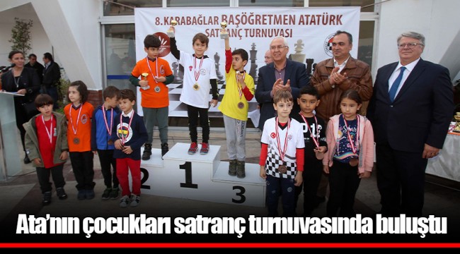 Ata’nın çocukları satranç turnuvasında buluştu