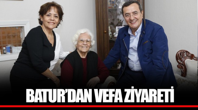 BATUR’DAN VEFA ZİYARETİ