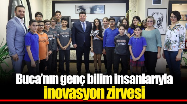 Buca’nın genç bilim insanlarıyla inovasyon zirvesi