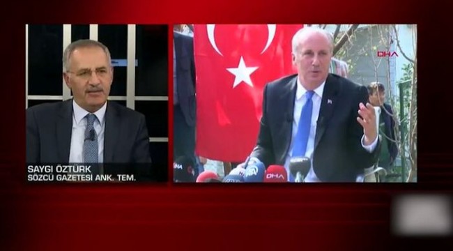 Canlı yayında önemli 'Muharrem İnce' iddiası! 'Sağlam bilgi'