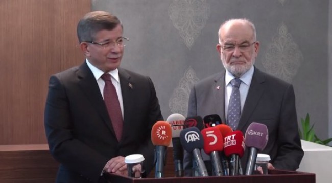 Davutoğlu açıkladı: Yeni parti yılbaşından önce kurulacak