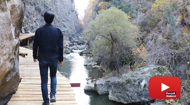 Devasa kanyonda 9 bin yıllık tarihin izleri