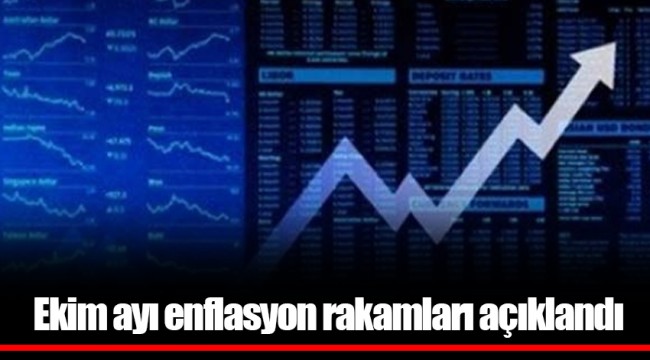 Ekim ayı enflasyon rakamları açıklandı