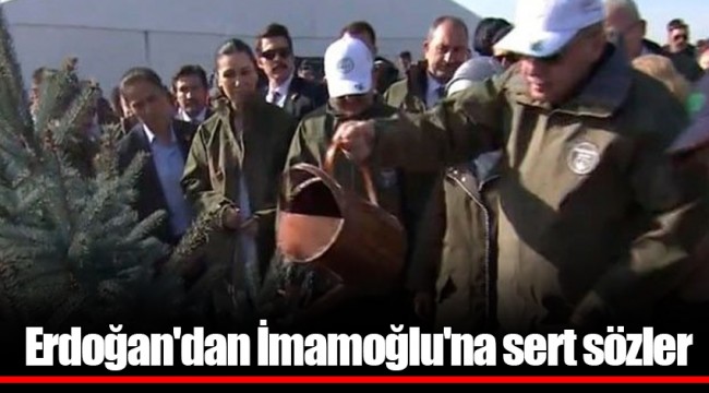 Erdoğan'dan, İmamoğlu'na 'temel atmama töreni' eleştirisi