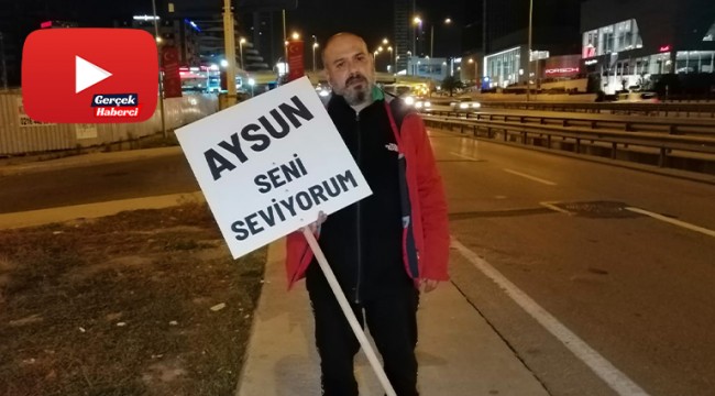 Eşiyle barışabilmek için İstanbul’dan Ankara’ya yürüyor