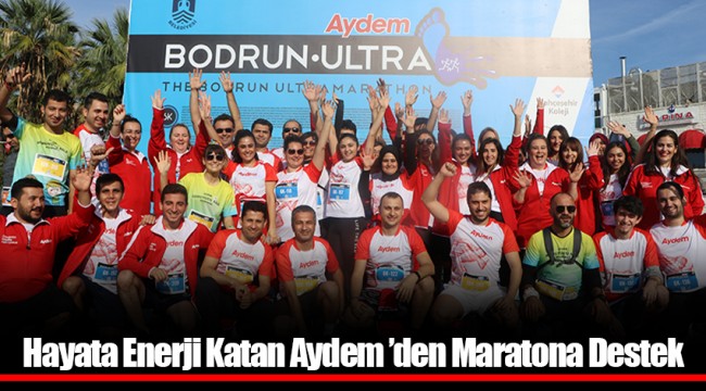 Hayata Enerji Katan Aydem ’den Maratona Destek