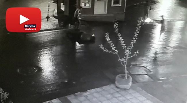 İstanbul’un göbeğinde dehşet anları kamerada