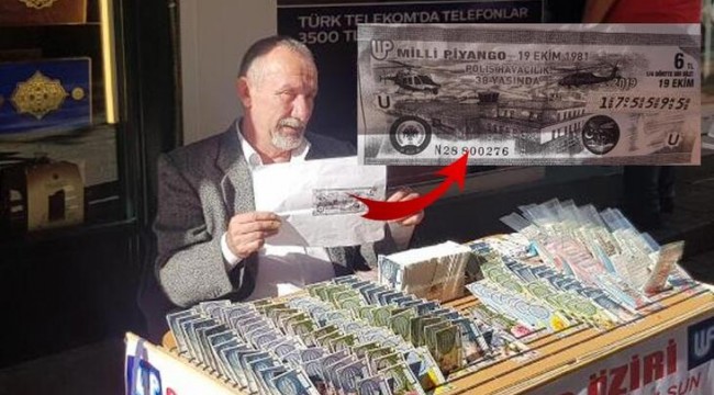 İzmit’te amorti sandığı biletten büyük ikramiye çıktı!