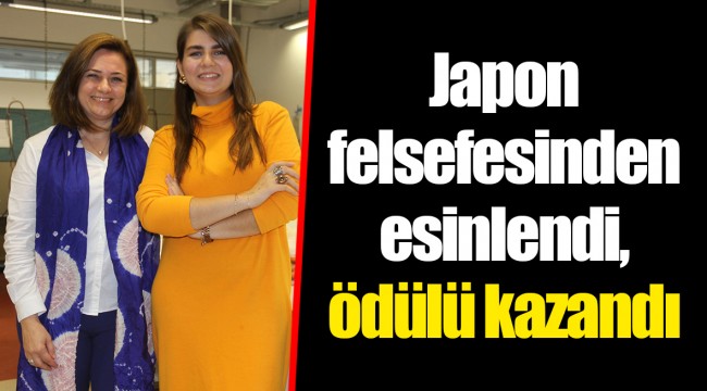 Japon felsefesinden esinlendi, ödülü kazandı