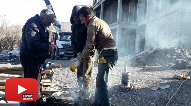 Kars eksi 11’i gördü, her yer buz tuttu