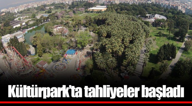 Kültürpark’ta tahliyeler başladı