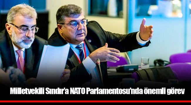 Milletvekili Sındır’a NATO Parlamentosu’nda önemli görev